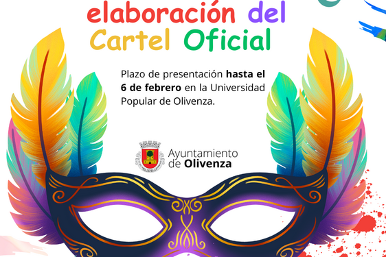 El Ayuntamiento convoca el concurso del Cartel Oficial del Carnaval 2026