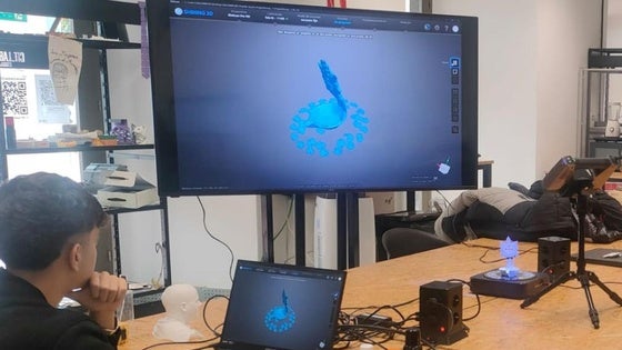 El proyecto Musearte 3D acerca el patrimonio del Meegs a los estudiantes a través de la tecnología