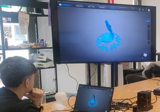 El proyecto Musearte 3D acerca el patrimonio del Meegs a los estudiantes a través de la tecnología