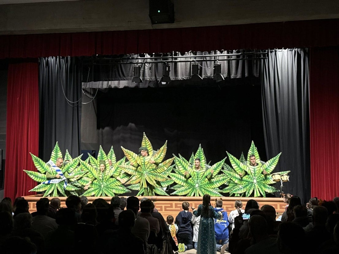 El Certamen de Murgas del Carnaval 2026 llena de ingenio la Casa de la Cultura