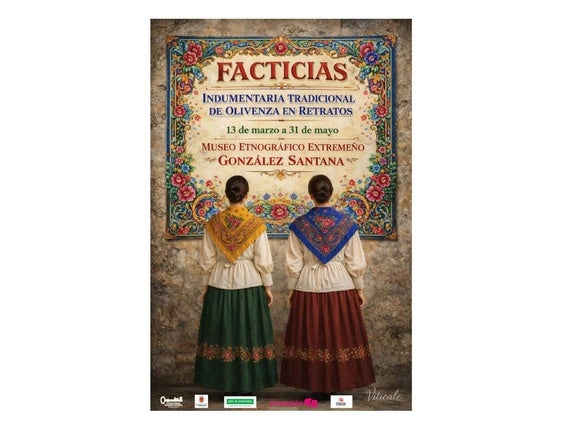El Meegs exhibe 'Facticias. Indumentaria tradicional de Olivenza en retratos'