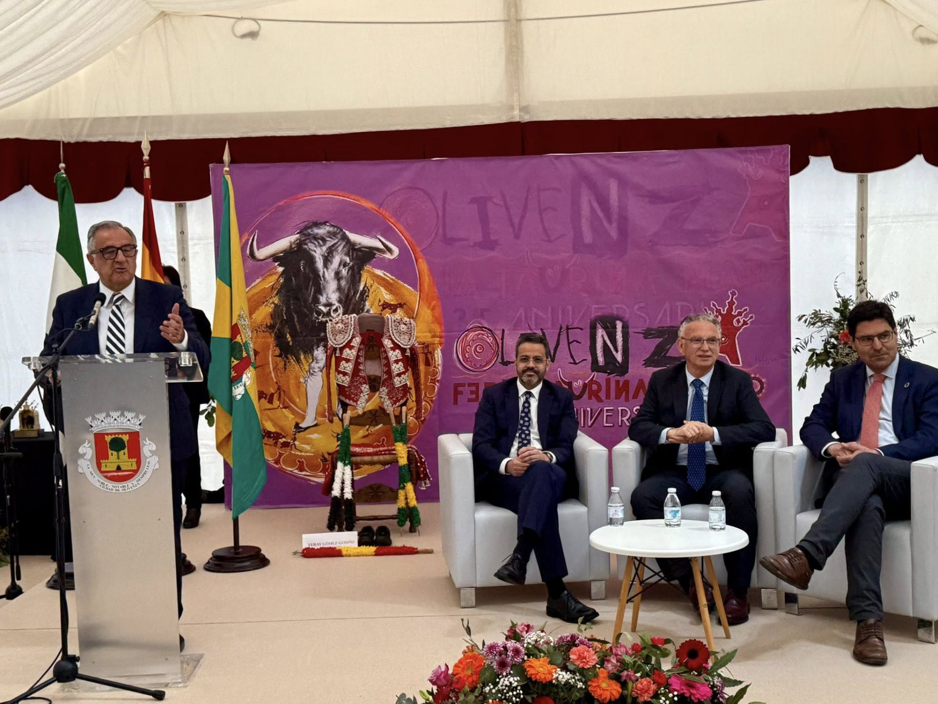 El periodista Roberto Gómez ensalzó el valor de la tauromaquia en su pregón de la Feria del Toro