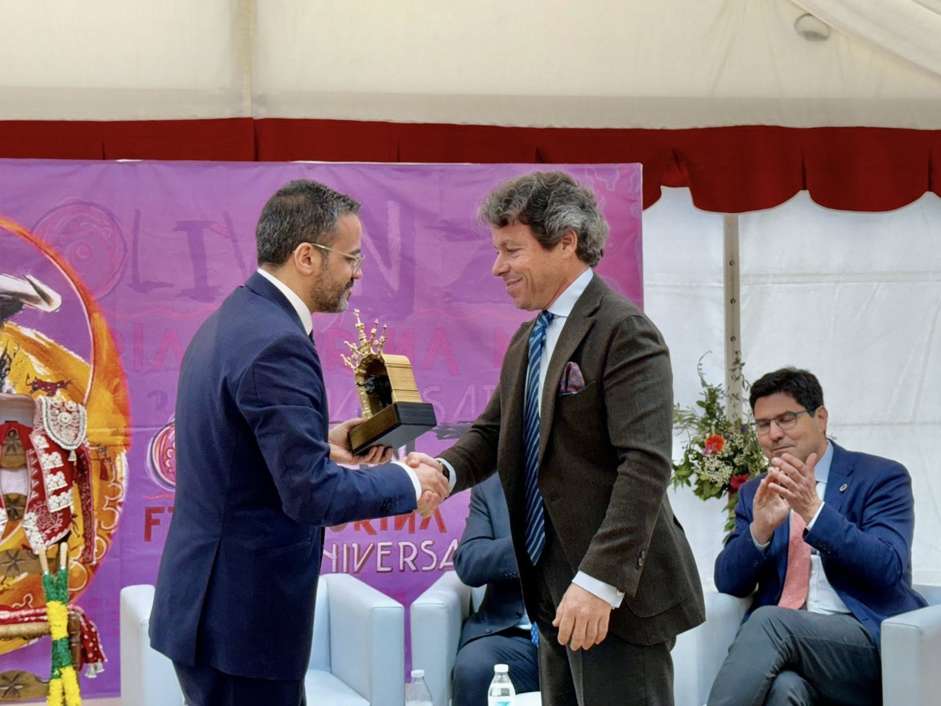 El periodista Roberto Gómez ensalzó el valor de la tauromaquia en su pregón de la Feria del Toro