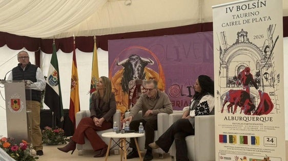 Presentado en Olivenza el IV Bolsín Taurino 'Cairel de Plata' de Alburquerque