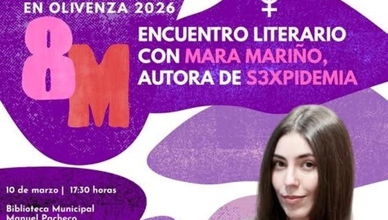 El encuentro con la escritora Mara Mariño abre la programación de la Semana de la Mujer
