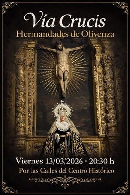 Las Hermandades y Cofradías celebrarán un Vía Crucis por el centro histórico