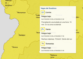 Regresan las lluvias con alerta amarilla por vientos y tormentas