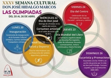 Las Escuelas Parroquiales celebran la Semana Cultural Don José Hidalgo Marcos