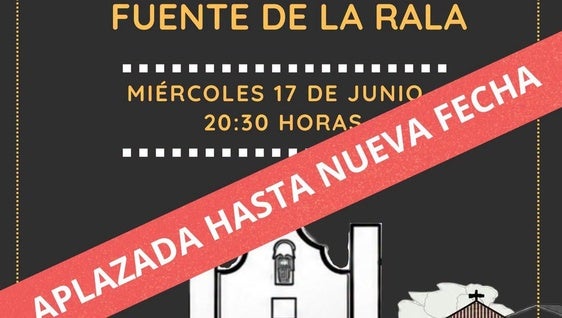 Aplazada la inauguración de la Fuente de la Rala por motivos ajenos al Ayuntamiento
