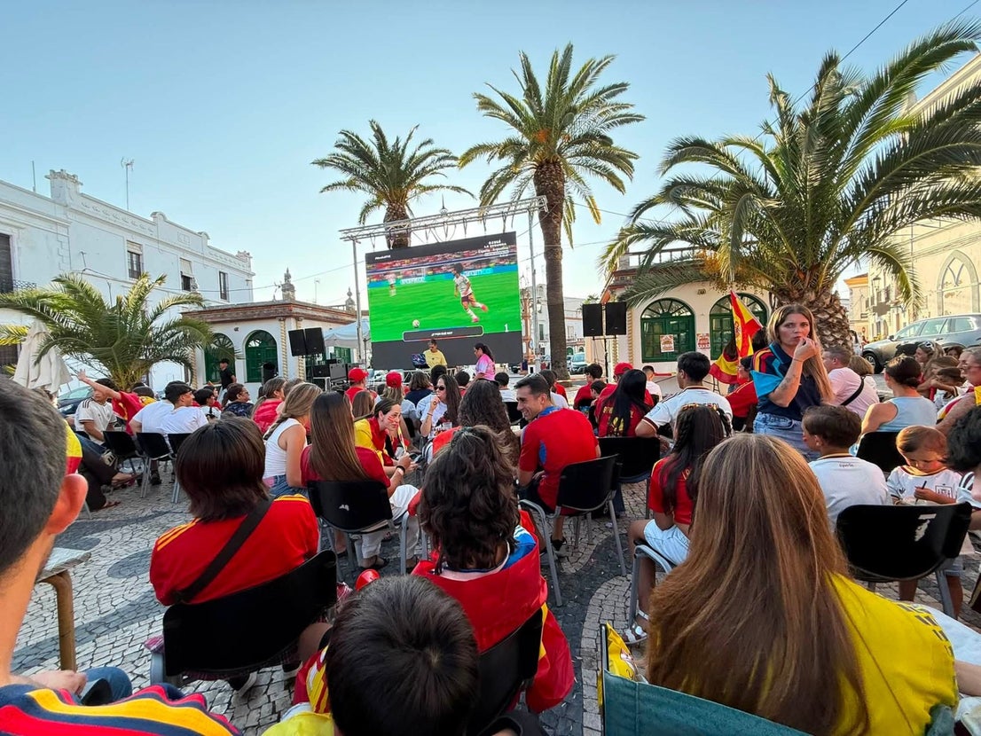 Olivenza vibró con la victoria de España en la final del Mundial de Fútbol