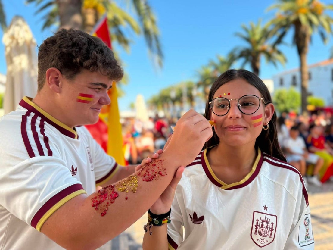 Olivenza vibró con la victoria de España en la final del Mundial de Fútbol