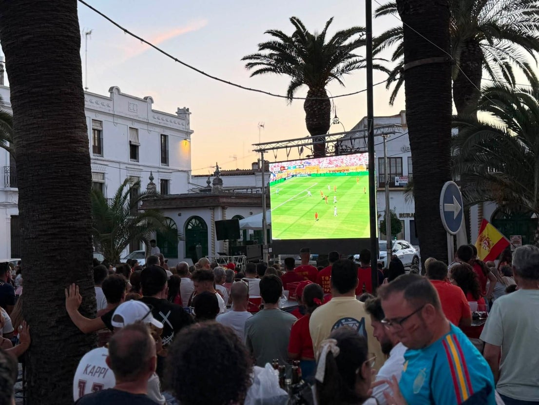 Olivenza vibró con la victoria de España en la final del Mundial de Fútbol