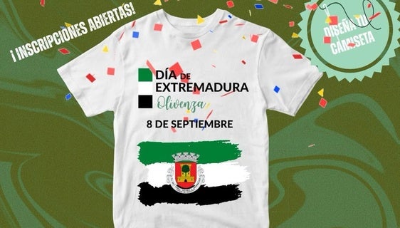 Vuelve el concurso de camisetas por el Día de Extremadura