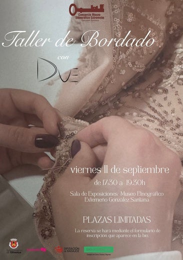 El Meegs inaugura su programación de otoño con un taller de bordado de la mano de DUE
