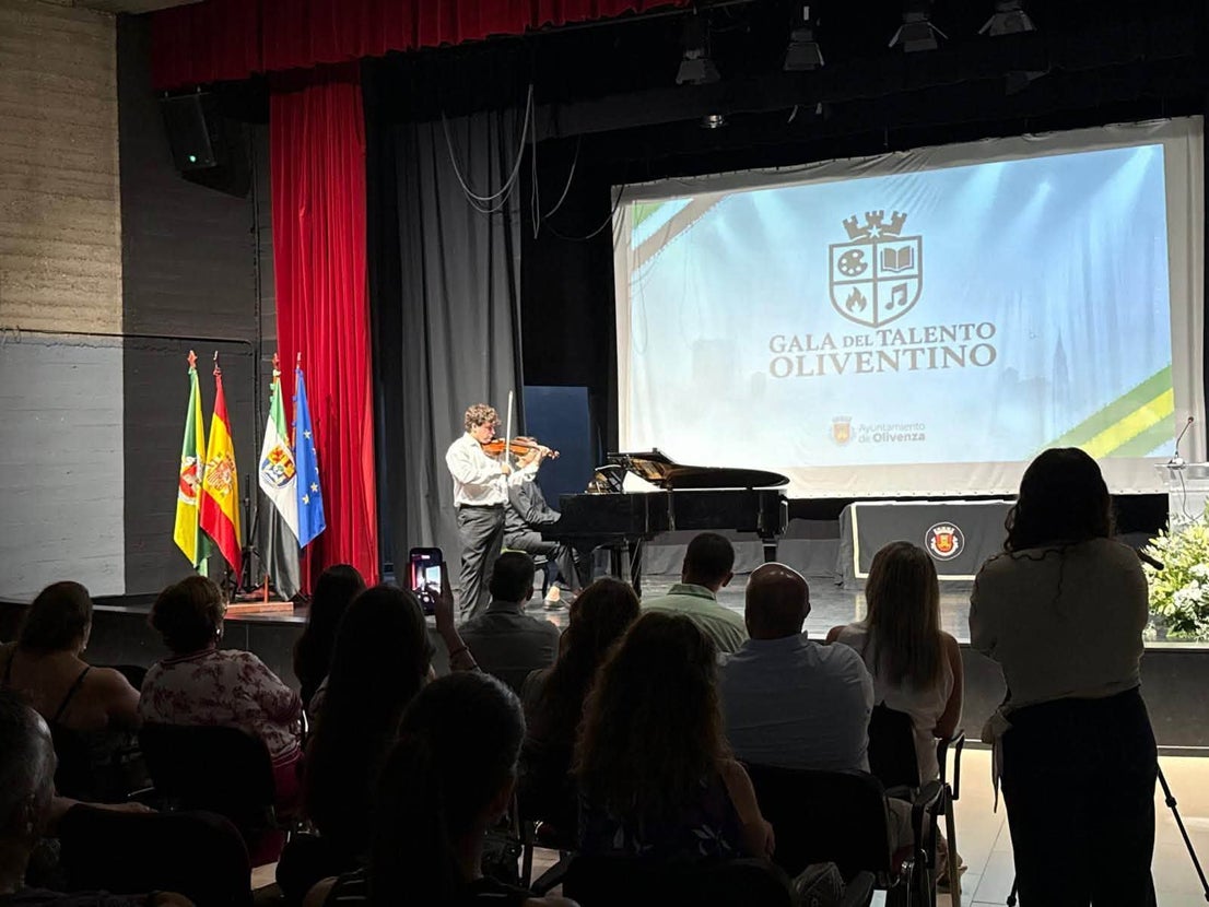 La III Gala del Talento reconoce a cinco vecinos de Olivenza