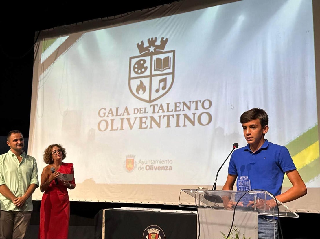 La III Gala del Talento reconoce a cinco vecinos de Olivenza