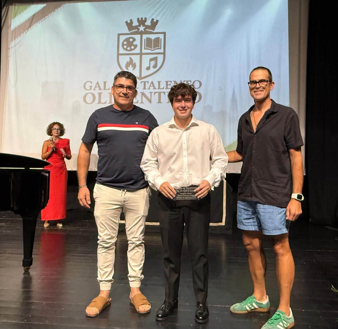 La III Gala del Talento reconoce a cinco vecinos de Olivenza