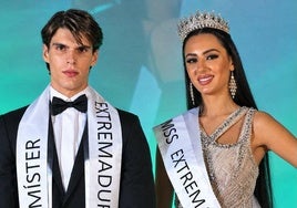 Layla Pérez e Iván Lozano, elegidos Miss y Míster Extremadura 2026