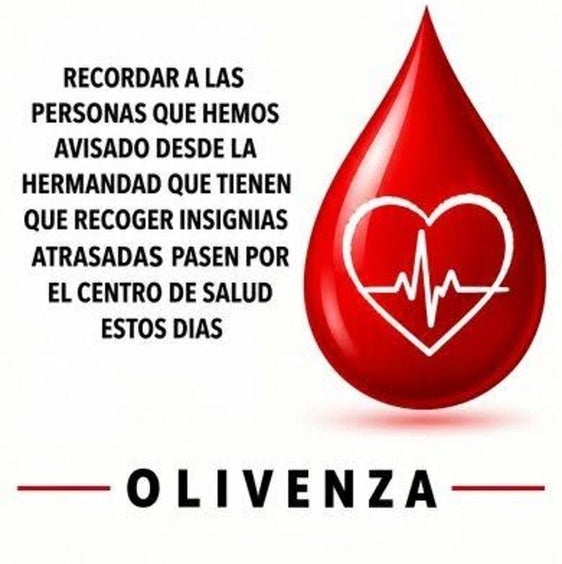La Hermandad del Banco de Sangre entregará las insignias a los donantes