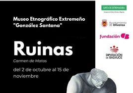 Carmen de Matos presenta 'Ruinas', una mirada pictórica a la memoria y al paso del tiempo
