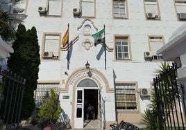 Entrada a la Residencia Municipal Virgen de Guadalupe.