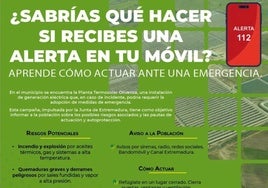 Olivenza acogerá una jornada informativa sobre el Plan de Emergencia Exterior de la Planta Termosolar