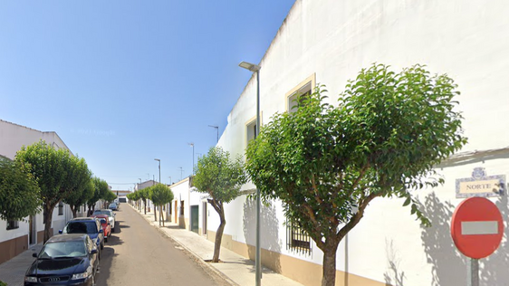 Calle Norte de Olivenza.