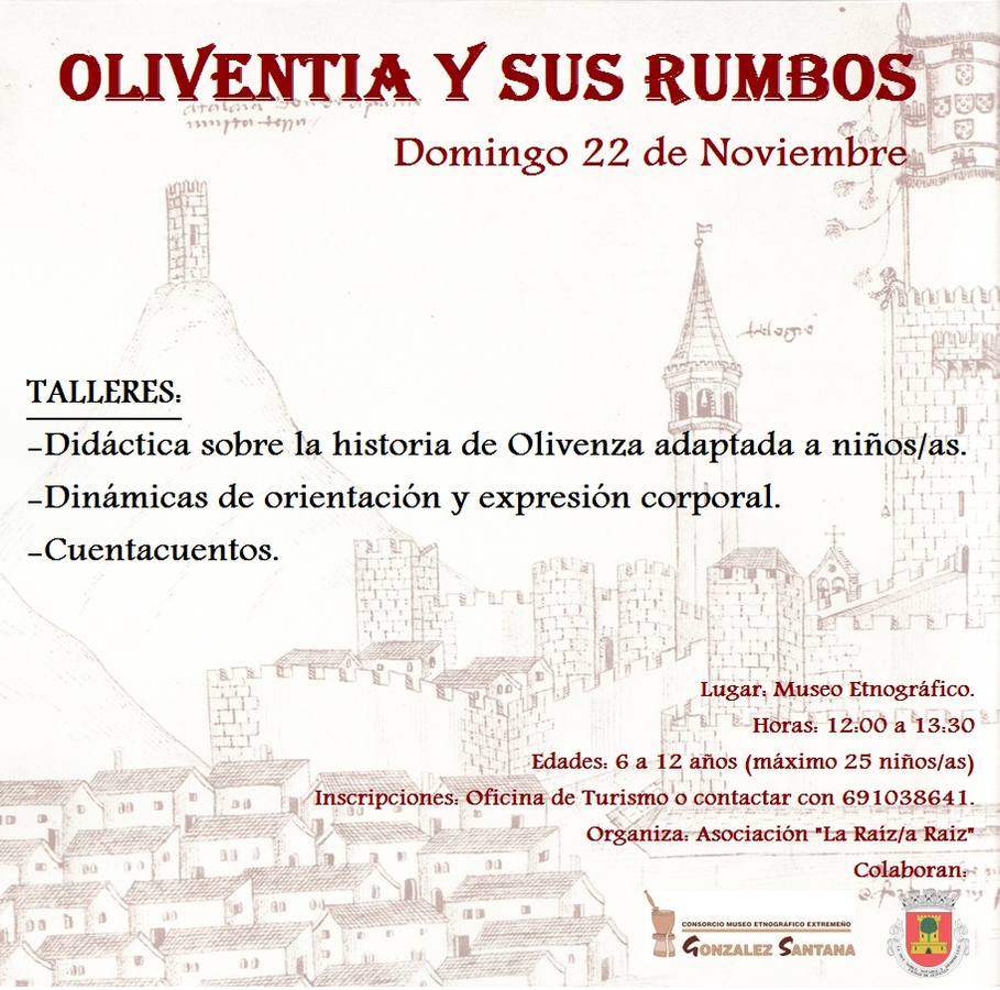 ‘Oliventia y sus rumbos’, una interpretación didáctica del patrimonio histórico-artístico