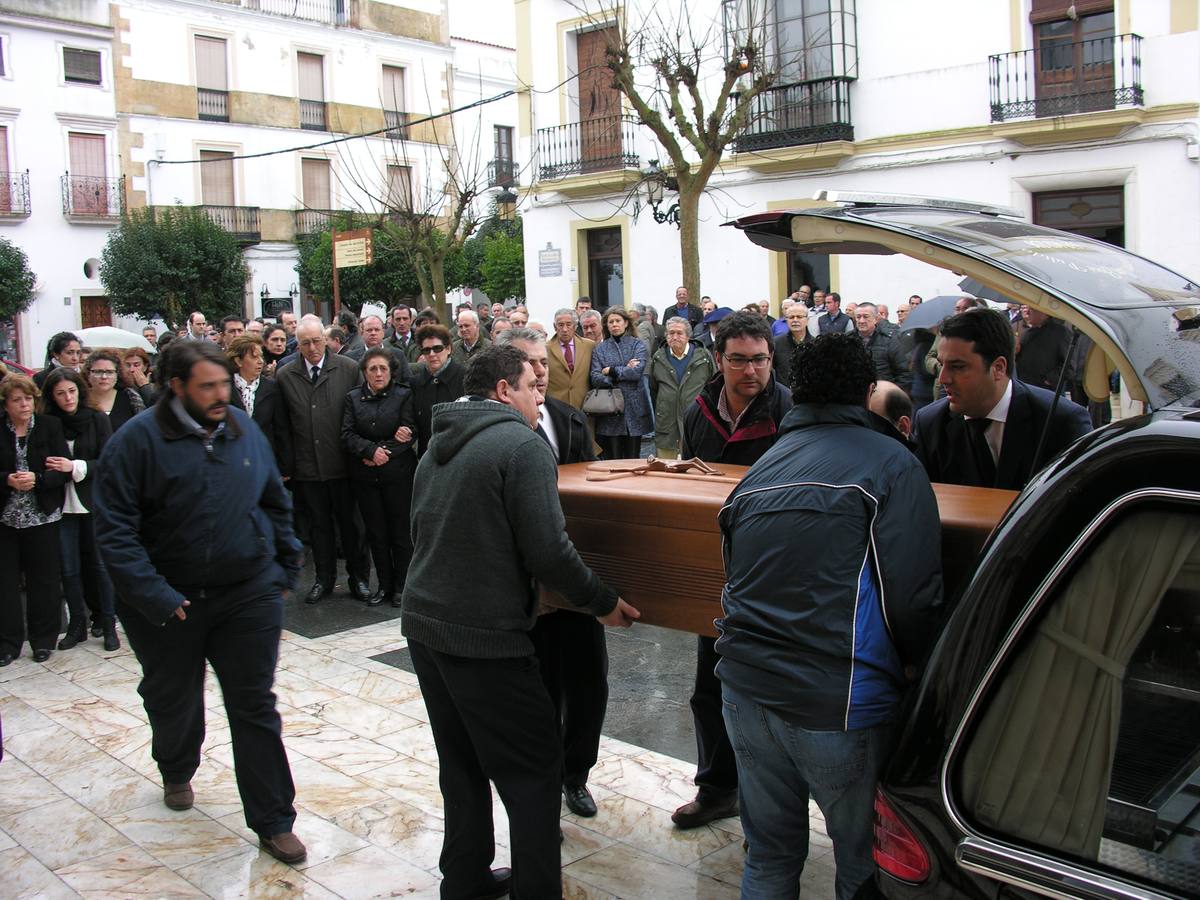 Masiva despedida de su ciudad a Bernardino Píriz Borrallo