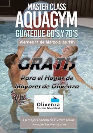 La Piscina Climatizada organiza una fiesta-sesión de aquagym gratuita para el Hogar de Mayores