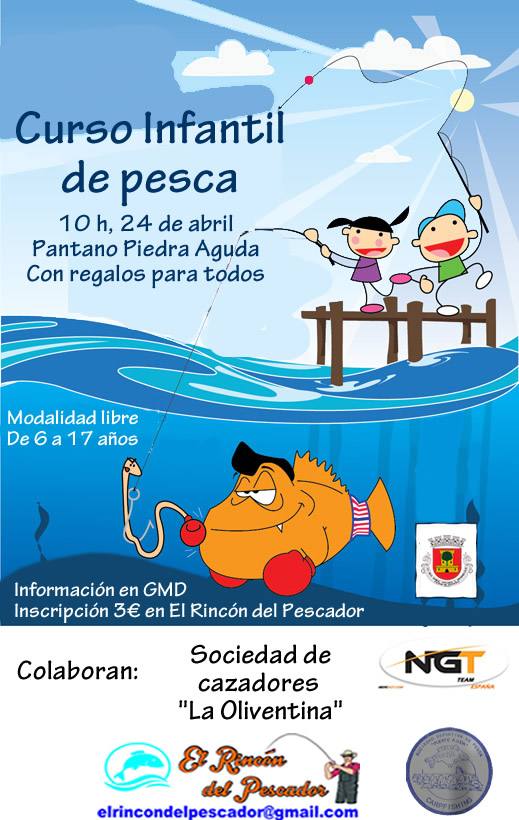 Abierta la inscripción para un curso-concurso de pesca infantil en Piedra Aguda