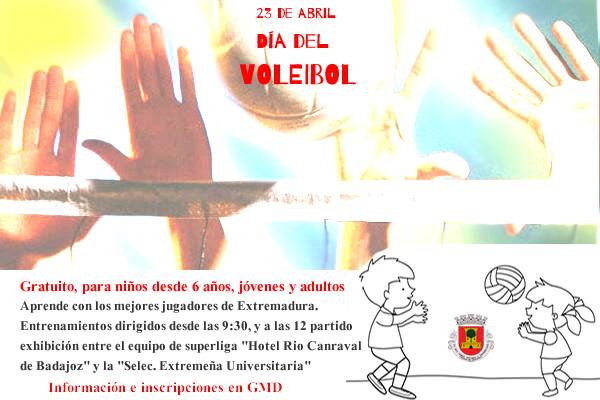 Los mejores jugadores de la región realizarán entrenamientos dirigidos en el ‘Día del Voleibol’