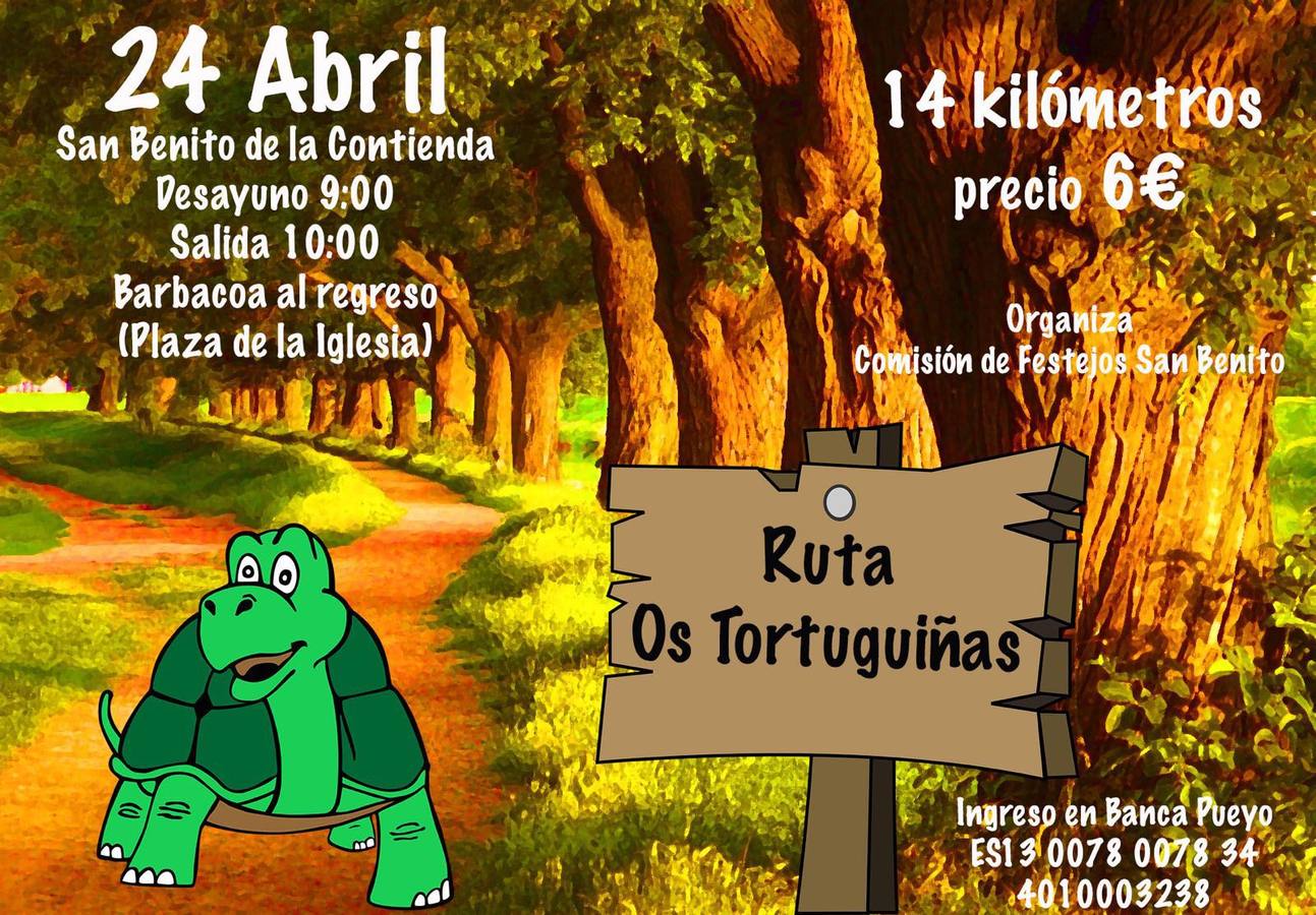 San Benito organiza una nueva edición de la ruta ‘Os tortuguiñas’