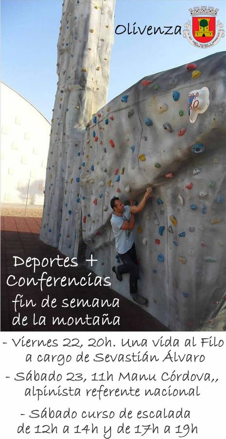 Grandes nombres del alpinismo y cursos de escalada acercarán los deportes de montaña