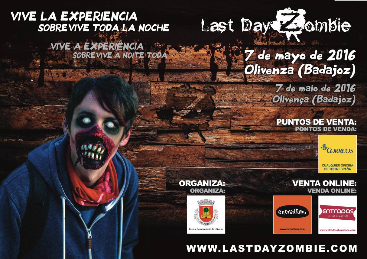 Últimas plazas para el ‘Last Day Zombie’