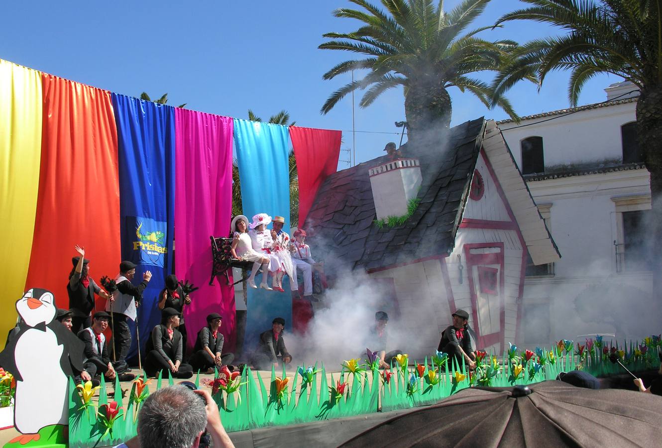 Momento de la sorpresa final del espectáculo de 'Poppins'. 