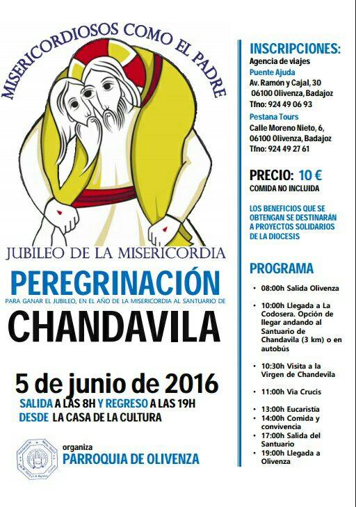 La Parroquia y la Junta de Hermandades organizan una peregrinación a Chandavila
