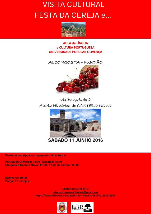 El Aula de Cultura Portuguesa organiza un viaje a la ‘Festa da Cereja’