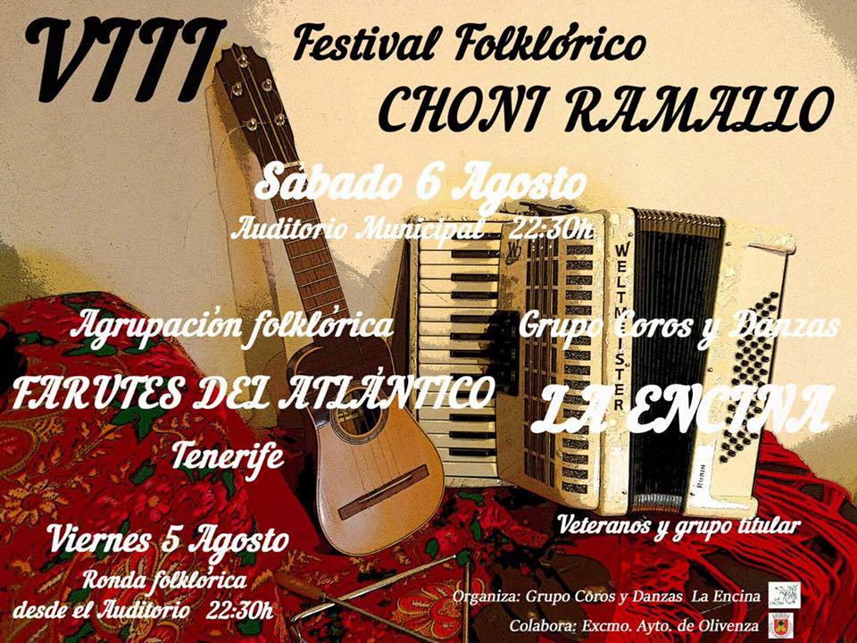 Una nueva Ronda Folklórica marcará el inicio del VIII Festival ‘Choni Ramallo’