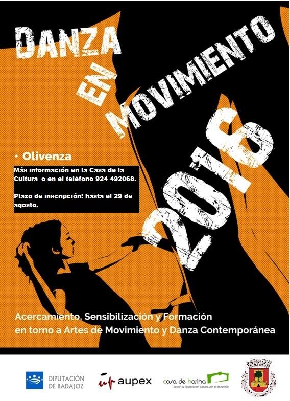 ‘Danza en movimiento’ traerá hasta Olivenza las artes del movimiento y la danza contemporánea