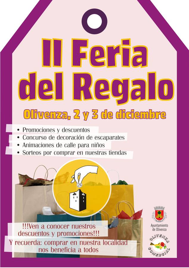 22 empresas locales participarán en la II Feria del Regalo los días 2 y 3 de diciembre