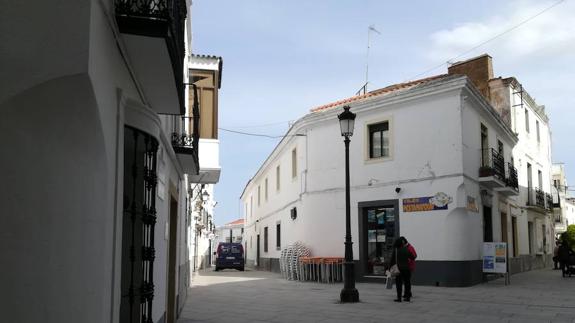 Confluencia entre Victoriano Parra y Moreno Parra, que será renombrada como Plazuela de Fernanda Blasco. 