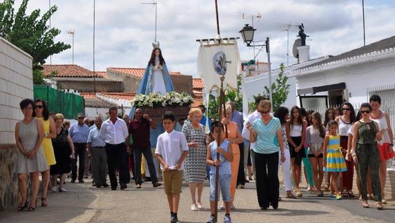 Procesión de la Virgen de la Asunción, Patrona de Villarreal. 