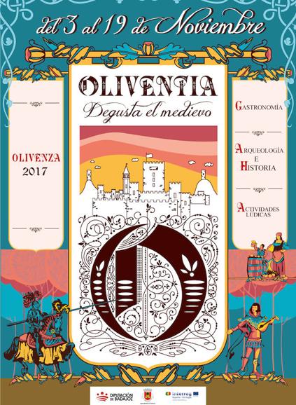 Cartel de Oliventia 2017. CEDIDA