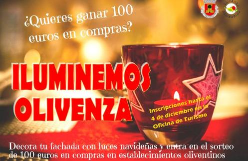 Cartel de la campaña de iluminación de fachadas. 