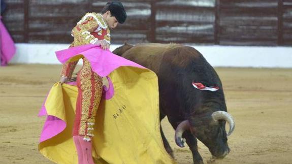 Julián López ‘El Juli’ en la plaza de toros de Olivenza en marzo de 2013. 