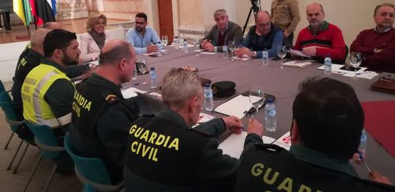 Reunión de la Junta de Seguridad. 