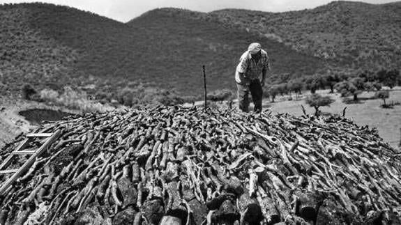 Imagen de un carbonero en la página 293 de la publicación. 