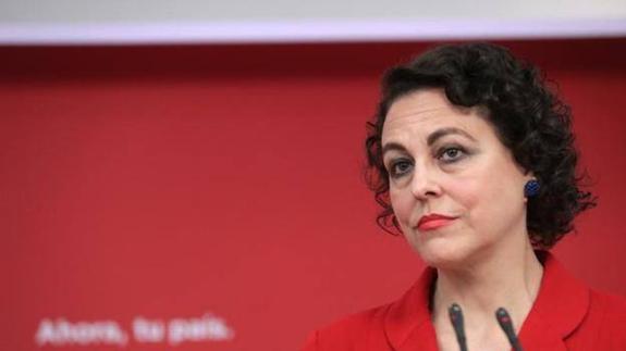 La ministra de Trabajo, Magdalena Valerio. 