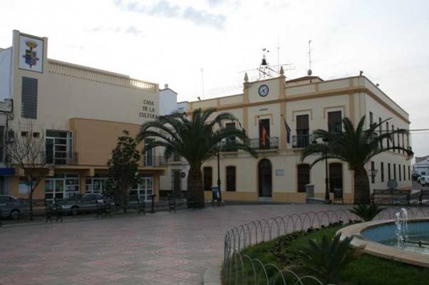 Plaza de España de Puebla de la Calzada